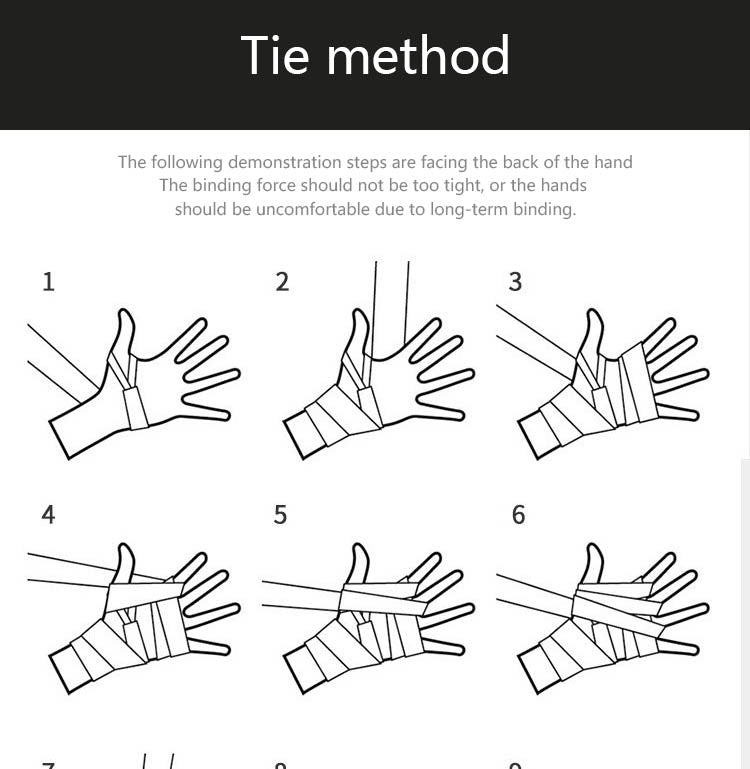 Boxen Sanda Fighting Handguard Elastische Bandage