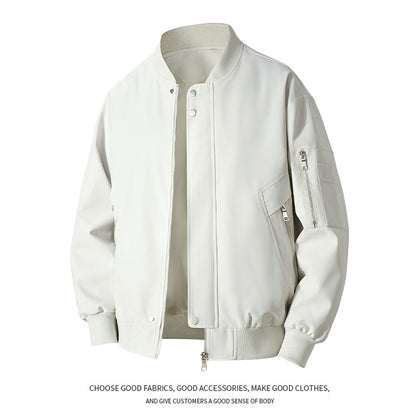 Oversized Jacket British Versatile Loose Fashion Trend Handsome American Style