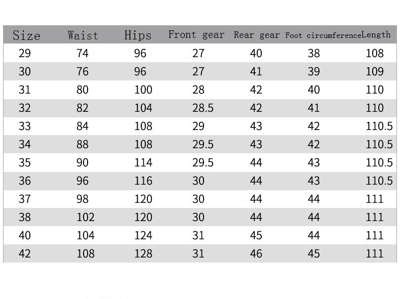 Sommerdünne gerade Hose