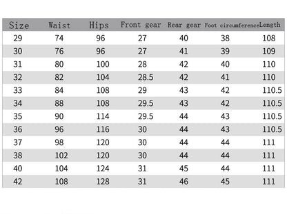 Sommerdünne gerade Hose