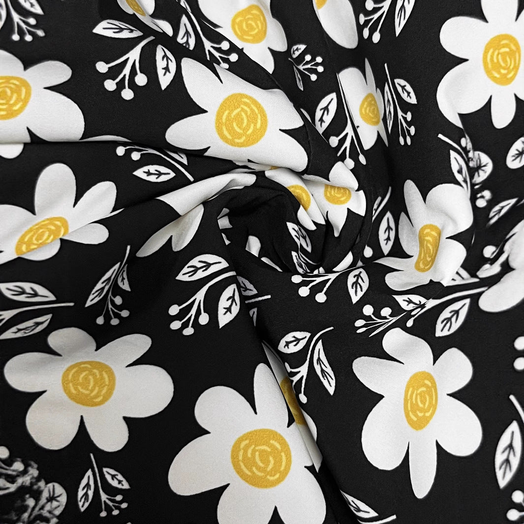 Floral Print Women's Fashionable And Comfortable Beach Shorts