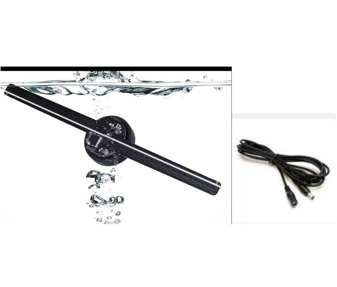 Verbesserte nackte Augen 3D holografische Werbemaschine-Lüfter-Bildschirm