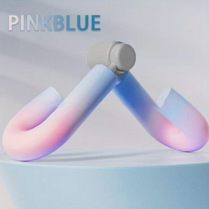 Beckenboden-Trainer & Oberschenkel-Former – Ideal für Rückbildung nach der Geburt – Effektives Bein- & Po-Training (Lila/Rosa)