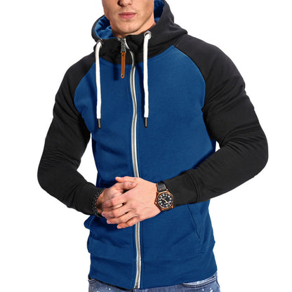 Colorblock Casual Cardigan Pullover für Herren
