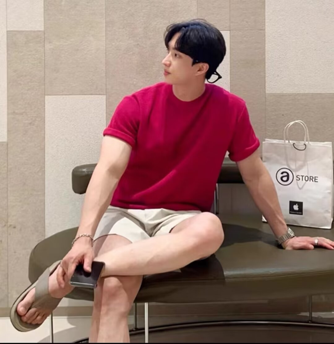 Neue Einfarbige Kurzarm T-Shirt