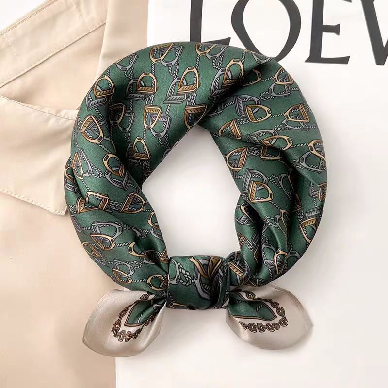 High-end Ladies' Small Square Handkerchief