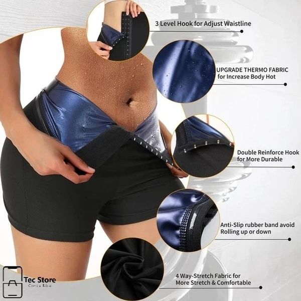 Fitness Workout Sweat Saunahose Body Shaper