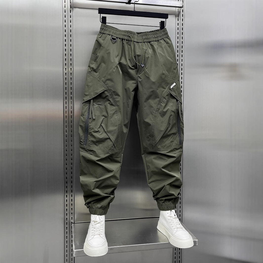 Sommer Tapered Pants Trend Amerikanische Cropped Hose