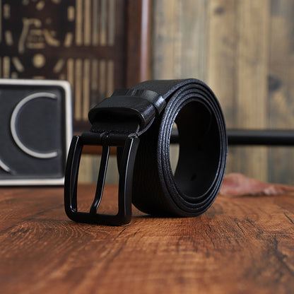 Gürtel mit Top-Layer Cowhidenew Casual Style
