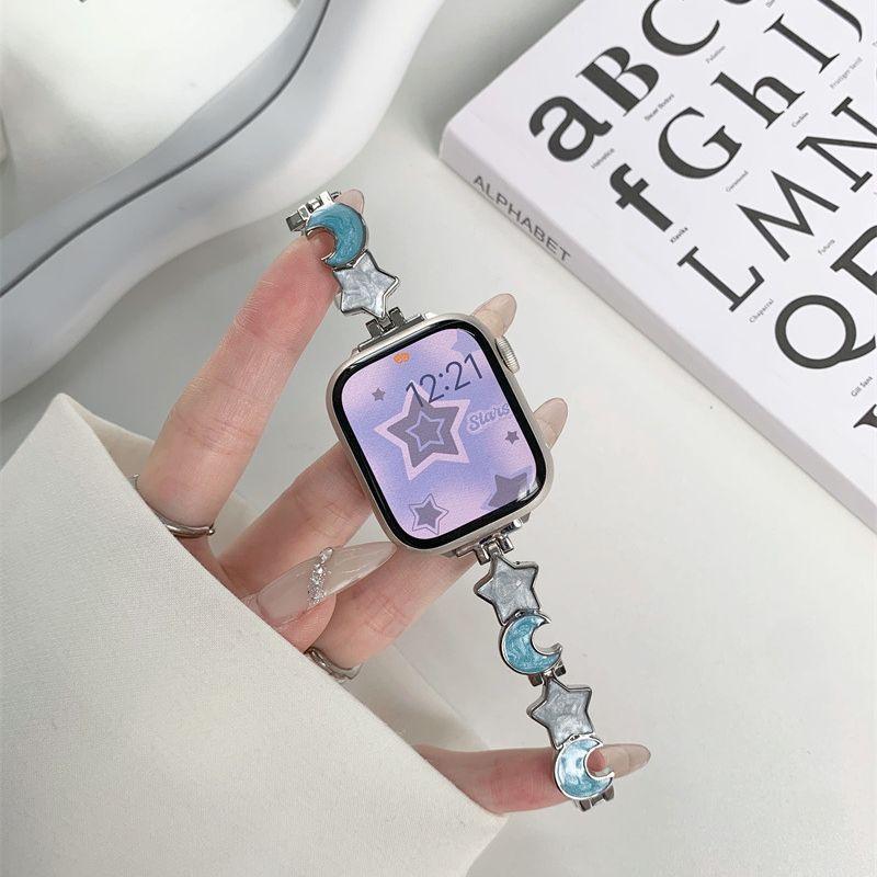 Applicable Strap For Xingyue Metal Chain Iwatch