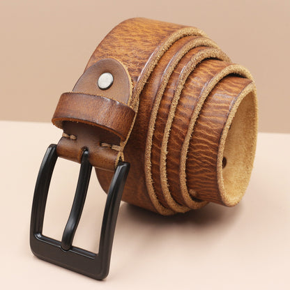 Koreanischer Stil - Leder Gürtel