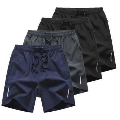 Modische Reißverschlusstasche Casual Shorts