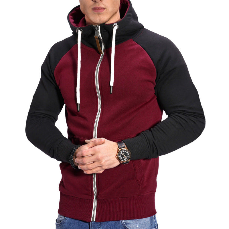 Colorblock Casual Cardigan Pullover für Herren