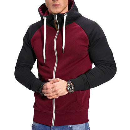 Colorblock Casual Cardigan Pullover für Herren