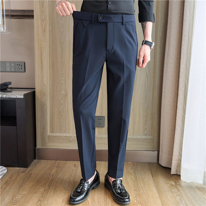 Anzughose Taille Slim-Fiting Small Straight Casual