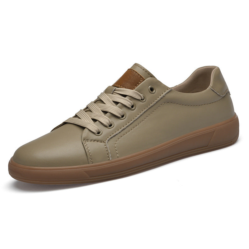 Frühlingsmode Schnürschuhe Leder Low-top