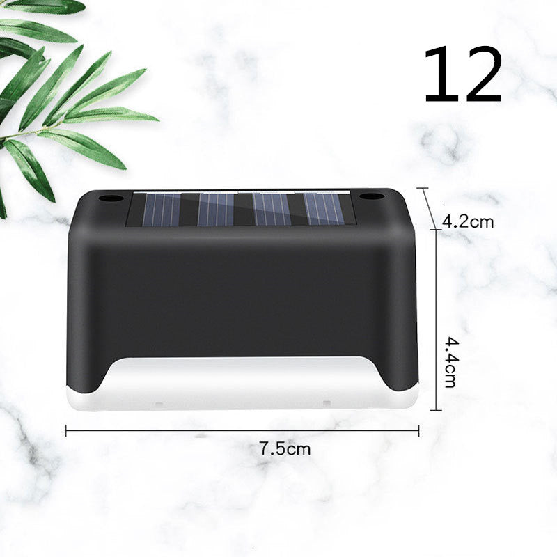 Wasserdichte LED-Solarzaun-Lampe