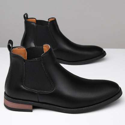 High-Top Casual Business Leder Stiefel