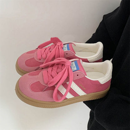 Vielseitige Plateau-Sneaker im Farbmix