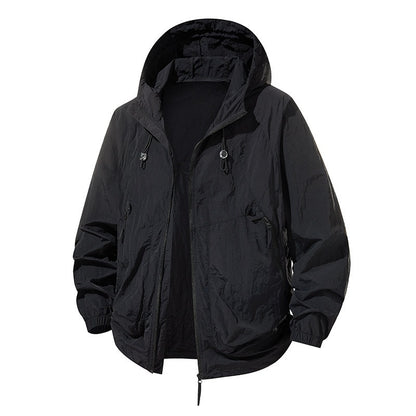 Sonnenschutz-Paar-Kleidung Atmungsaktive, ultradünne Kapuzenjacke