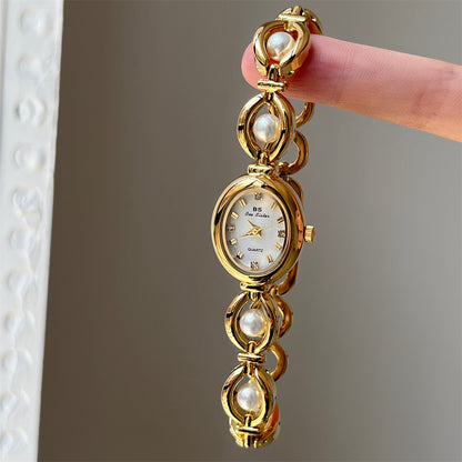 Amber Pearl Bracelet Chain Design With A Sense Of High-end, Light Luxury And Exquisiteness