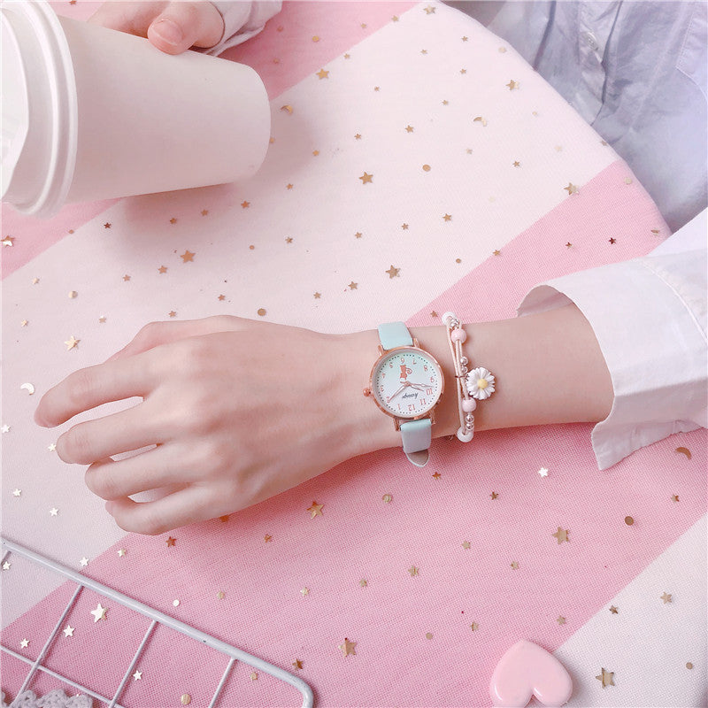 Korean-style Cute Girl Analog Children's Watch