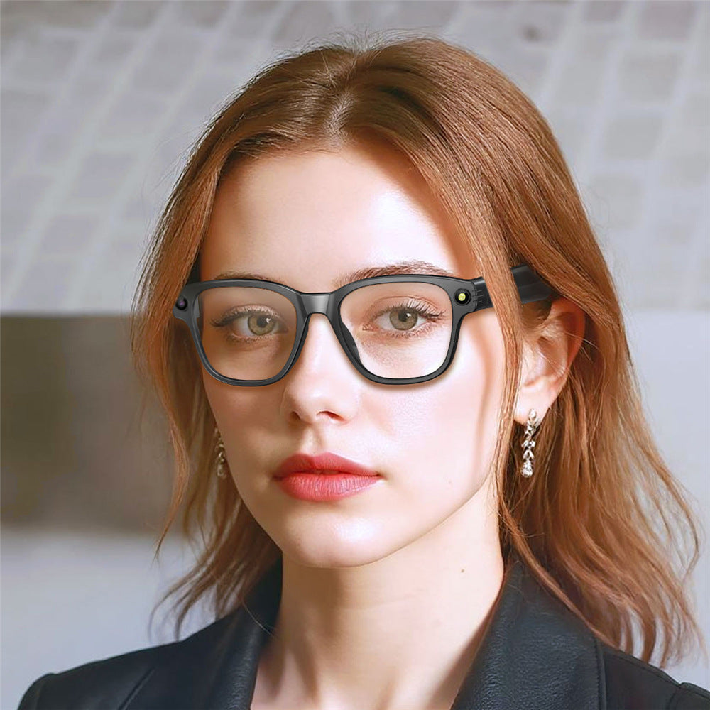 Hyundai L801 AI Intelligent Translation Black Technology Call Wireless Bluetooth Shooting Glasses