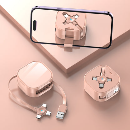 Drei-in-Eins-Halter Teleskop-Datenkabel