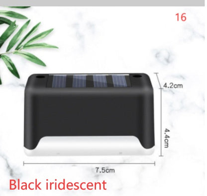 Wasserdichte LED-Solarzaun-Lampe