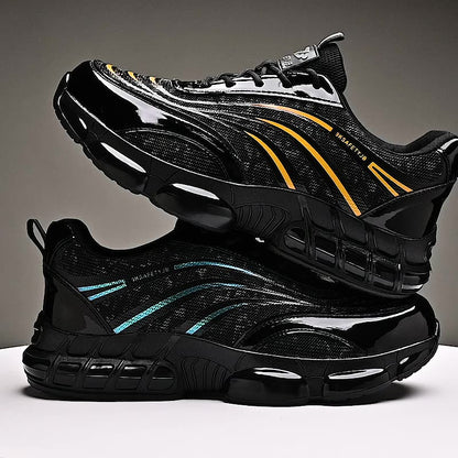 PU-Leder-Arbeitsschutzschuhe mit Anti-Smashing-Funktion