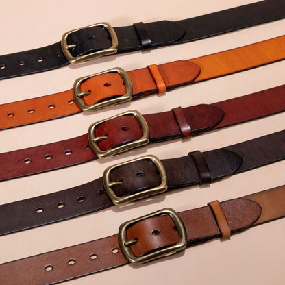 Herren Gürtel Echtes Leder Top reines Rindsleder