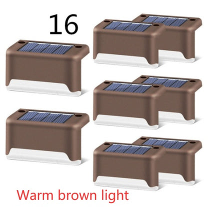 Wasserdichte LED-Solarzaun-Lampe