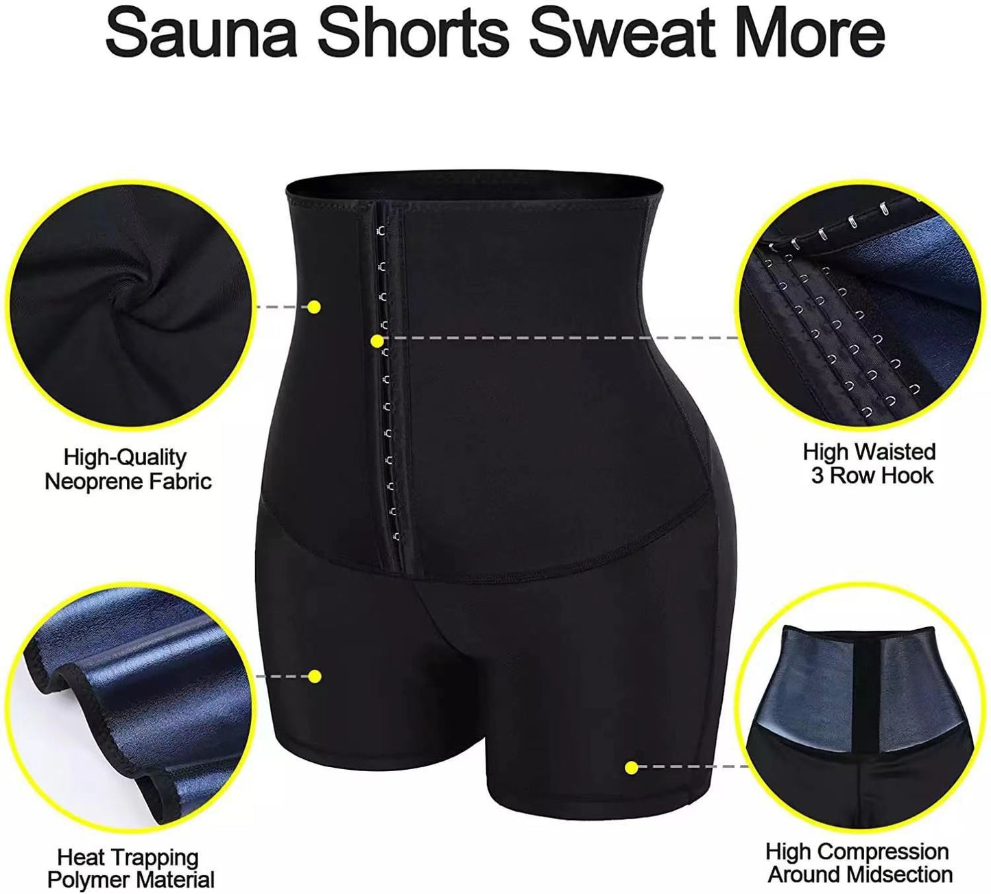 Fitness Workout Sweat Saunahose Body Shaper