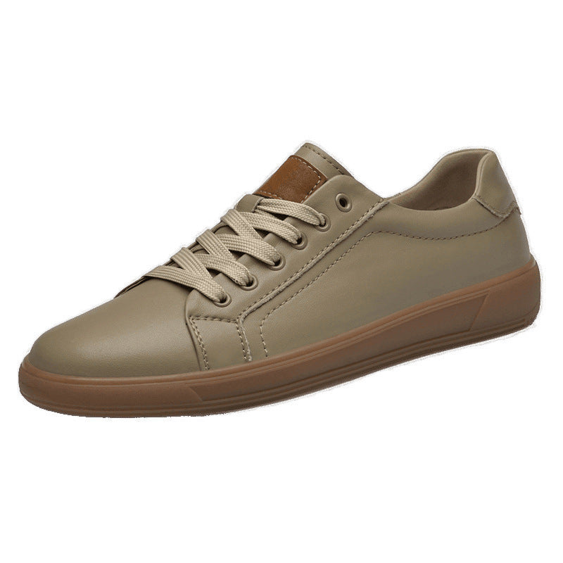 Frühlingsmode Schnürschuhe Leder Low-top